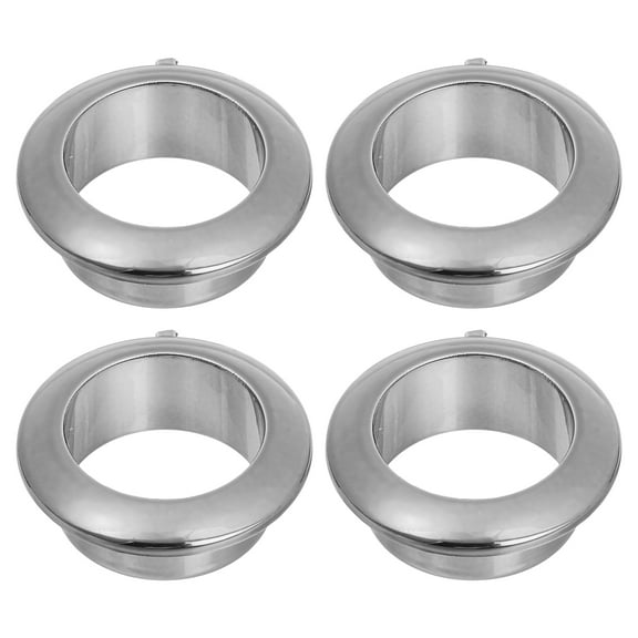 4 Pcs 0.98 inch (25mm) Nylon Desk Grommets, Plastic Cable Hole Cover, Wire Cord Cable Organizer, Black