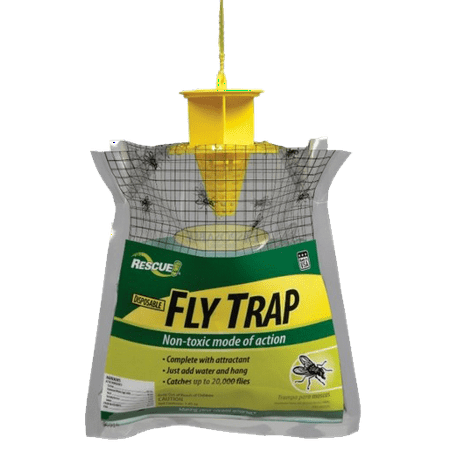 Rescue Fly Trap Insect Control, 1 unit (Best Fruit Fly Trap Ever)
