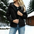 thumbnail image 5 of Drovellove Plus Size Women's Waterproof Hooded Rain Jacket with Pockets | Lightweight Packable Outdoor Shell for Hiking, Cycling, Camping, and Travel | Breathable Polyester All Season Windbreaker, 5 of 6