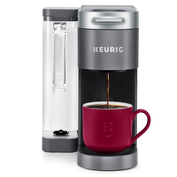 Cafetera Keurig K-Supreme, monodosis, K-Cup, color gris