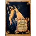 thumbnail image 2 of Vintage Apple Collection 24x32 Black Ornate Wood Framed with Double Matting Museum Art Print Titled - Salon du Cinématographe, 2 of 4