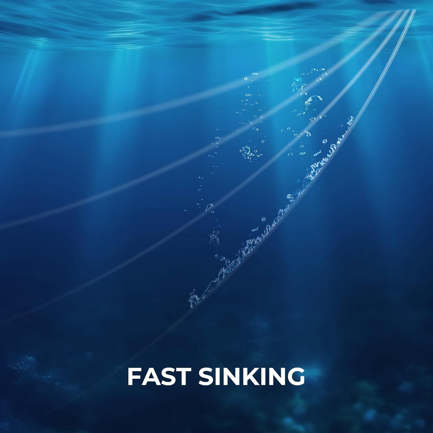 KastKing Fluorocarbon Coated Fishing Line, Fluorocarbon Leader,Fast Sinking-Fluorokote