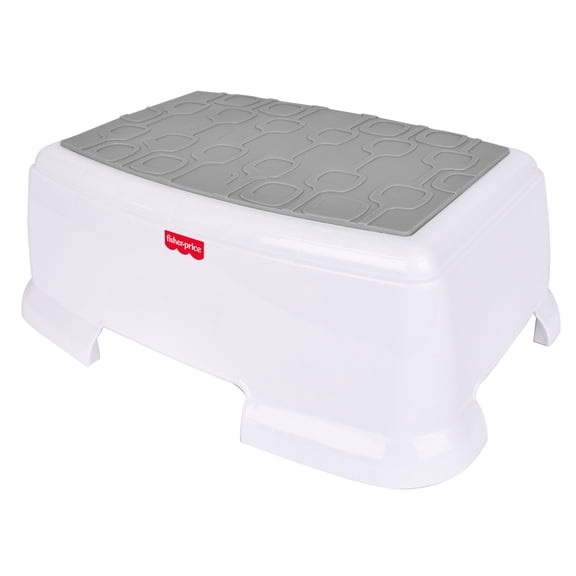 Fisher-Price Durable Plastic Toddler Step Stool with Anti-Slip Features