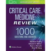 Critical Care Medicine Review: 1000 Questions and Answers, (Paperback)