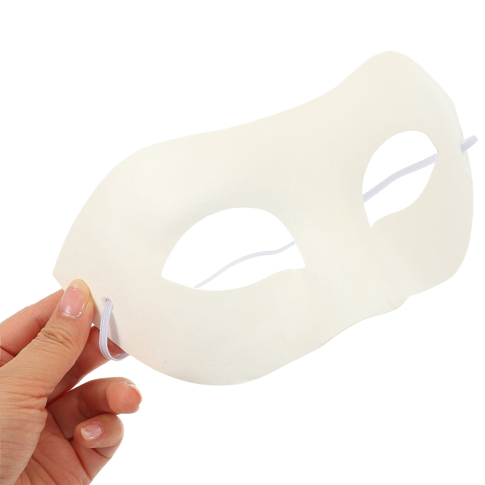 40 Pcs DIY Hand Painted Mask Decor Party Mask Bulk Face Masks Paper Masks  for Crafts