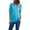 Sky Blue, variant on Spring Tops for Women 2025 Viikei Womens Long Sleeve Tops Plus Size Women Ladies Zipper Button Long Sleeves Loose Chiffon Shirt Clothing