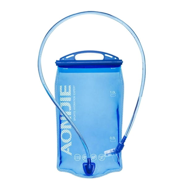 Vejiga de Hidratación, Vejiga de Agua, Depósito de Hidratación, Bolsa de Almacenamiento de Agua, Compatible con Paquete de Hidratación, Reemplazo de V 1L los 28x16cm Soledad Vejiga de hidratación