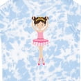 thumbnail image 4 of Inktastic Ballerina with Two Buns Girls Toddler T-Shirt, 4 of 5