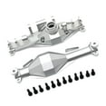 thumbnail image 2 of figatia 1/12 Axle Housing Axle Cover, Easy to Install Upgrade DIY Accessory Professional argent rear, 2 of 9