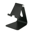 thumbnail image 1 of Premium Aluminum Alloy Foldable Phone & Tablet Holder, Z4 Portable 270° Rotatable Desktop Stand with Stable Triangular Base, Anti-Slip Silicone Cushions, Charging Groove, Universal Compatibility -, 1 of 6