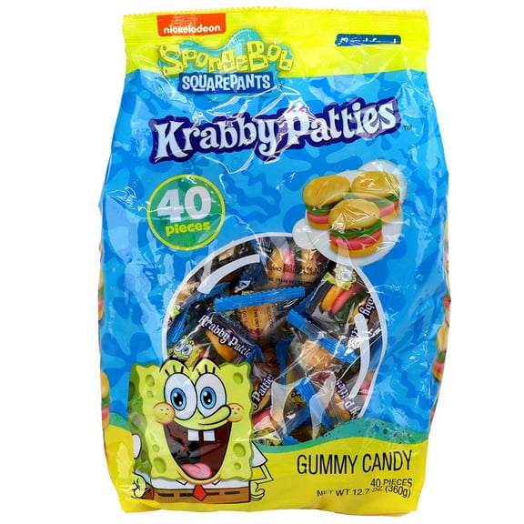 SpongeBob Krabby Patties Original Gummy Candy