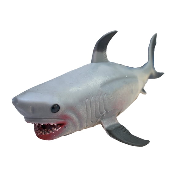 Rep Pals - Blacktip Reef Shark by Deluxebase. Stretchy Squishy Animal Figure, Soft Flexible Squeeze Toy, Sensory Fidget Toy & Fun Gift for Kids.