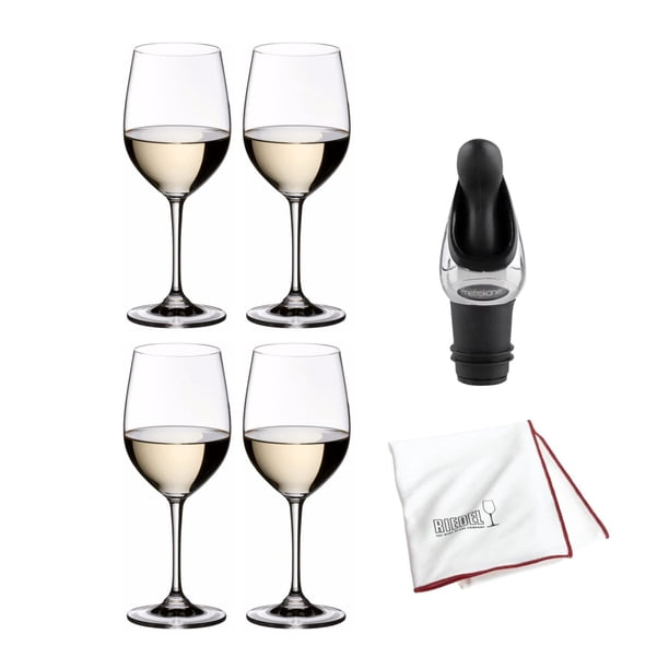 Set de 4 Copas Riedel VINUM para Viognier y Chardonnay con Vertedor