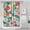 Pioneer Flower Floral-3, variant on Pioneer Flower Floral Print Pattern Shower Curtain 36"x72" ,Bathroom Decorative Shower Curtains Set with 12 Hooks,Modern Waterproof Washable Shower Curtain