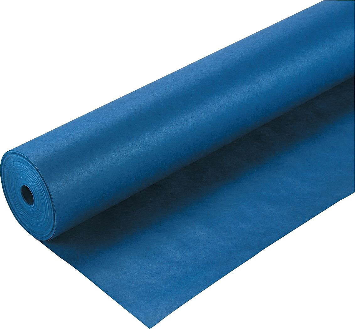 Pacon® Art Kraft® Duo-Finish® Paper Roll, 48" x 200', Dark Blue
