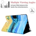thumbnail image 5 of Case for Kindle Fire HD 10.1 inch Case 2021 Release, Fire HD 10 Plus Cover 2021, Allytech Slim Folding Stand Shell Cover with Auto Sleep Wake Card Slots Case for All-New Fire HD 10, Beach, 5 of 7