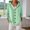 F-320Green, variant on ZHOGXU Women's Hooded Cardigan Long Sleeve Open Front Buttons Solid Color Knit Comfortable Slim Fit Coat Jacket For Casual Daily Wear Black L