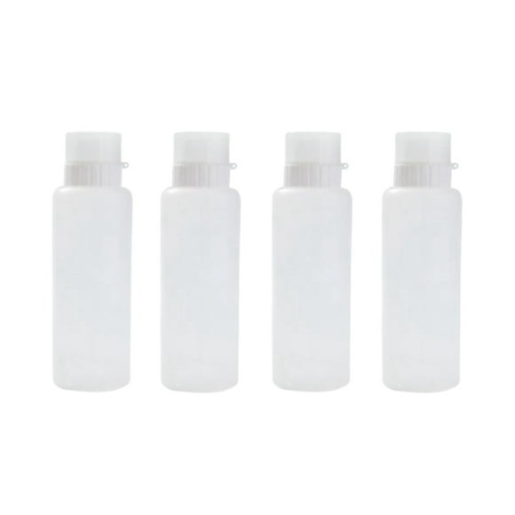 Botella Exprimible con 5 Agujeros para Condimentos, para Cocina, Ketchup, Mostaza, Mayonesa, Dispensador de Miel, Recipiente para Almacenar Salsas A