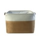 thumbnail image 3 of Conjunto de Caja de Almacenamiento de Tela Plegable Cesta de Almacenamiento de y AlgodóN Caja Organizadora de Guardarropa con Asas, 3 of 5