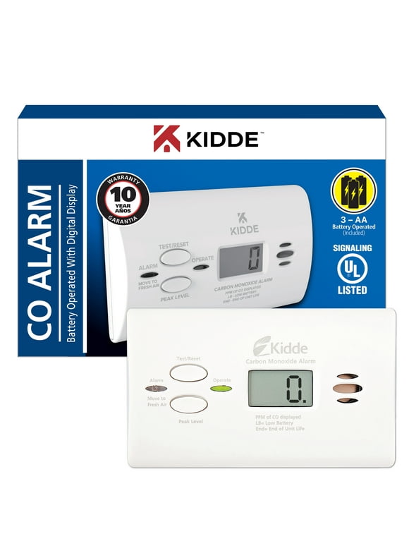 Kidde Carbon Monoxide Alarms and Detectors