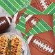 thumbnail image 4 of Servilletas de fiesta de fútbol de 50 unidades – Servilletas desechables de 2 capas con diseños de fútbol y campo para el día de juego, fiestas y eventos, 4 of 4