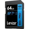 thumbnail image 4 of Lexar 64GB High-Performance 800x PRO UHS-I SDXC Memory Card (BLUE Series), 4 of 5