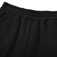 thumbnail image 6 of Zpanxa Sets for Women Clothing Two Piece Solid Drawstring Crop Hoodie and Cuffed Jogger Pants, 6 of 9