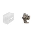 thumbnail image 1 of Dispensador De Pañuelos De Papel Y Soporte Decorativo De Pared Con Forma De Búho Acrílico Moderno. Incluye Una Escultura De Animal Para La Decoración De La Sala De Estar O La Oficina., 1 of 8