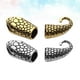 thumbnail image 3 of 10 pares de accesorios de joyería DIY con hebillas de conexión de cabeza de serpiente, cierres de cuerda de cuero delicados, cierres creativos de cuerda de cuero para hacer joyas DIY (estilo mixto), 3 of 5