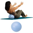 thumbnail image 2 of Gaiam 8” Mini Ab Ball (Clear Sky Blue), All Fitness Levels, 2 of 5