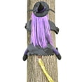 thumbnail image 2 of Matsuzay Muñeca trepadora de árbol de Halloween de tela, reemplazo Adorable portátil, jardín, parque, Patio, camino, Festival, decoración Kits de decoración para fiestas Violeta, 2 of 6