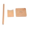 thumbnail image 2 of Soporte de Auriculares de Madera, Soporte de Auriculares de Madera exhibición de escritorio suspensión de Haya para estudio de estudio de oficina en casa, 2 of 7