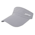 thumbnail image 2 of 2PCS Sun Golf Visor Hats for Women, Adjustable Retractable Brim Golf Cap Beach Hats for Women/Gray, 2 of 3