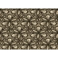 thumbnail image 1 of Ahgly Company Indoor Rectangle Patterned Camel Brown Area Rugs, 2' x 4', 1 of 6