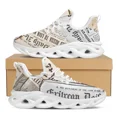 thumbnail image 1 of Zapatos de plataforma con estampado de periódico sencillo, zapatillas de tenis de marca, zapatillas casuales para correr para mujer, calzado, 1 of 6
