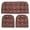 Medlo Sonoma, variant on RSH Décor Indoor Outdoor 3 Piece Tufted Wicker Cushion Set, Standard, Medlo Sonoma