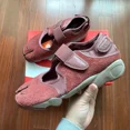 thumbnail image 1 of Nike Air Rift Reddish Brown Womens Sneakers Mary Jane HQ1474-201 ?Multiple Sizes, 1 of 6