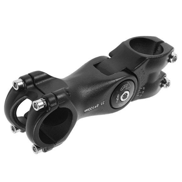 OULII Bike Handlebar Stem Riser De Aluminio Para Bicicletas Mixtas Con Alta Durabilidad Negro