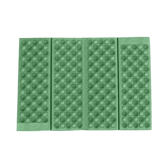 Foldable Outdoor Seat Cushion Waterproof Foam Pad Portable Thickened Shock Absorbing for Camping Picnic Hiking Beach Stadium and Travel Green