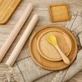 thumbnail image 4 of Topekada 2 Pack Wooden Rolling Pin Set for Baking - 11.8 & 9.8 Inch Dough Roller for Pastry, Pizza, Pie Crust | Non-Stick Wood Rolling Pins, Small & Mini Kitchen Tools, 4 of 7