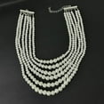 thumbnail image 2 of Heavy Industry Light Luxury High-grade Multi-layer Pearl Necklace, 2 of 2