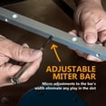 thumbnail image 6 of POWERTEC 30-Inch Miter Gauge Jig and Fixture Bar for Woodworking (71144), 6 of 7