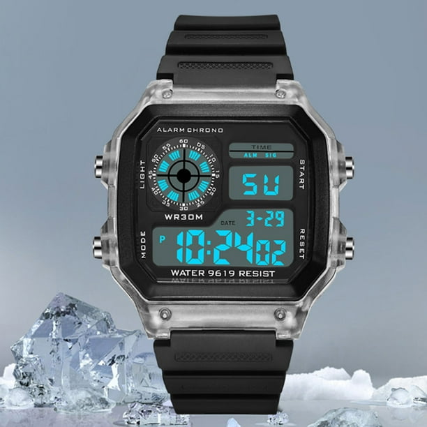 Cheap digital 2024 watch with alarm
