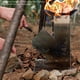 thumbnail image 4 of Eigraketly Estufa Rocket de acero inoxidable, horno grueso dividido, estufas portátiles desmontables, pantalla de filtro, tapa abierta, puerta, Kits de desorden para acampar Pequeño, 4 of 6