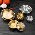 thumbnail image 2 of 1Pc Stainless Steel Small Sauce Dishes Seasoning Serving Tray Spice Plates Set Soy Sauce Dish Specialty Tableware, 2 of 6