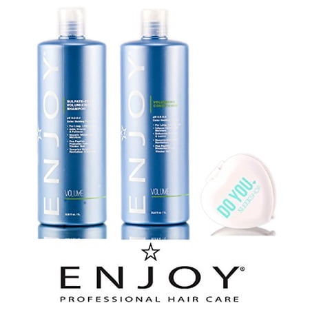 Enjoy Enjoy Sulfate Free Volumizing Shampoo Conditioner Duo
