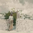 thumbnail image 2 of Homer, Winslow 15x15 Gold Ornate Wood Framed with Double Matting Museum Art Print Titled - Woman Standing by a Gate, Bahamas, 2 of 4