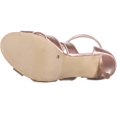 thumbnail image 6 of Womens CC35 Pollyan Criss Cross Ankle Strap Sandals, Blush, 6 US, 6 of 6