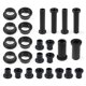 thumbnail image 1 of Rear Suspension Bushings Kit For Polaris Sportsman 700 4x4 Twin 2003 2004 2005 Arm Control Bushing Replacement Accessories, 1 of 1