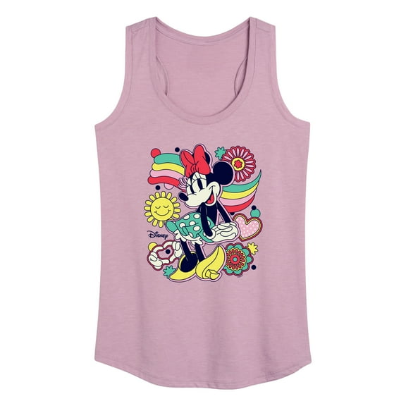 Disney - Mickey & Friends - Minnie Mouse - Happiness - Women's Racerback Tank Top